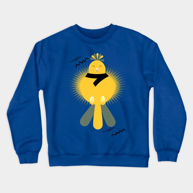 Wiggle Crewneck Sweatshirt by lybcomic